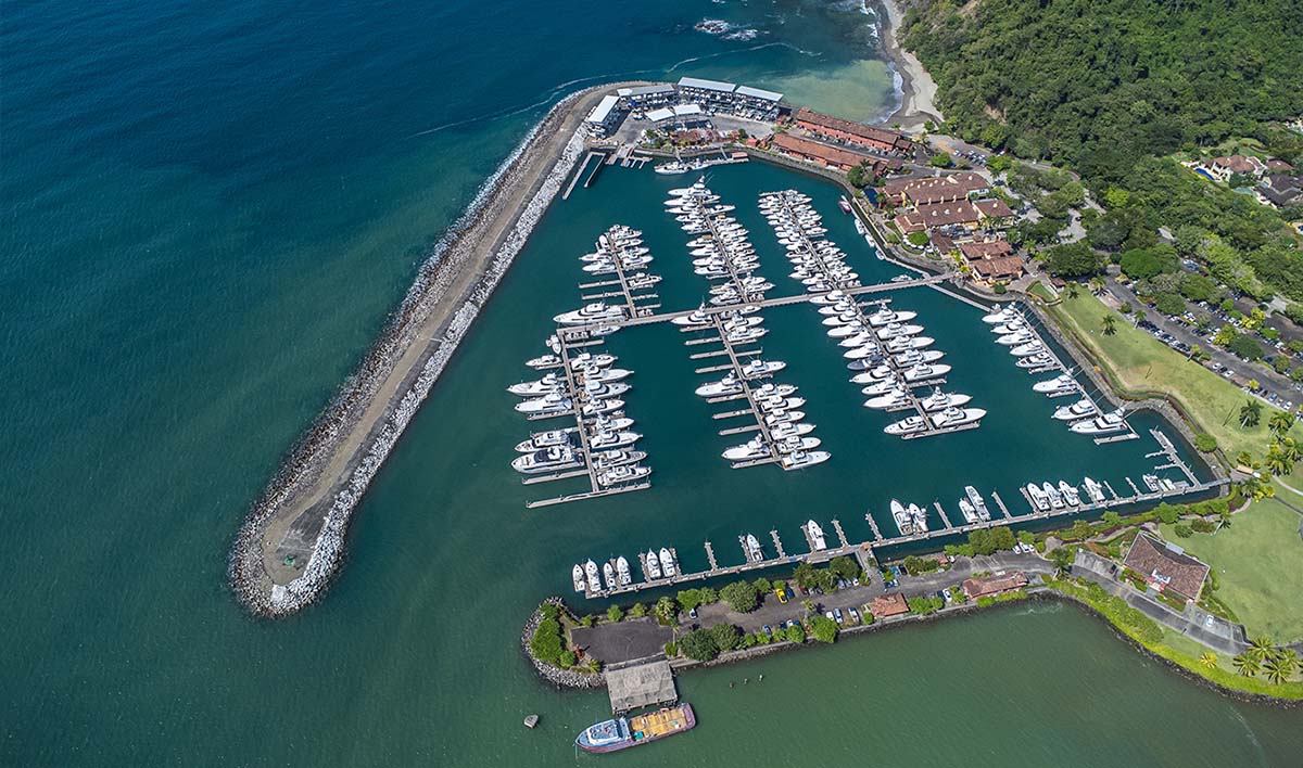 Los Sueños Marina in Herradura, North of Jaco